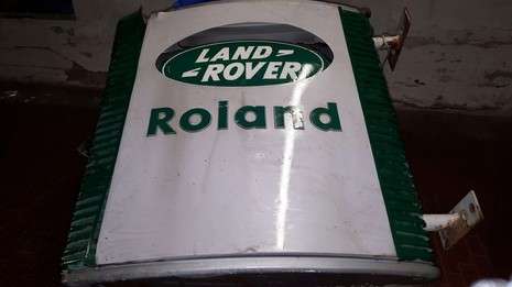 insegna auto Land Rover Roland (grande pesante luminosa)
